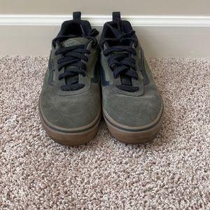 Unworn Forest Green Vans